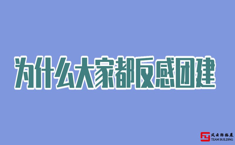 为什么大家都反感团建