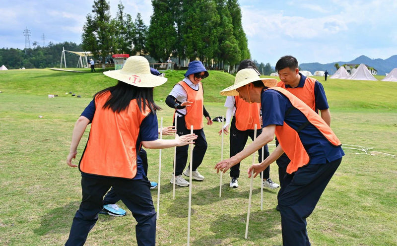 学生职场能力团队拓展训练活动